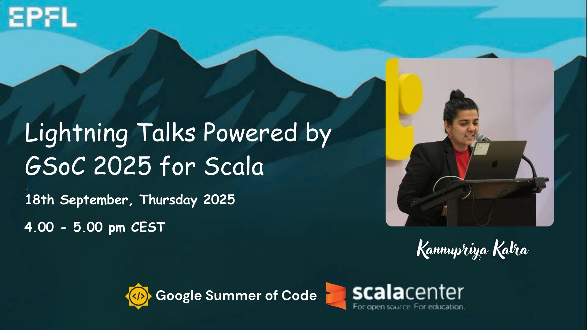 Scala Center Talks: Lightning Talks Powered by GSoC 2025 for Scala