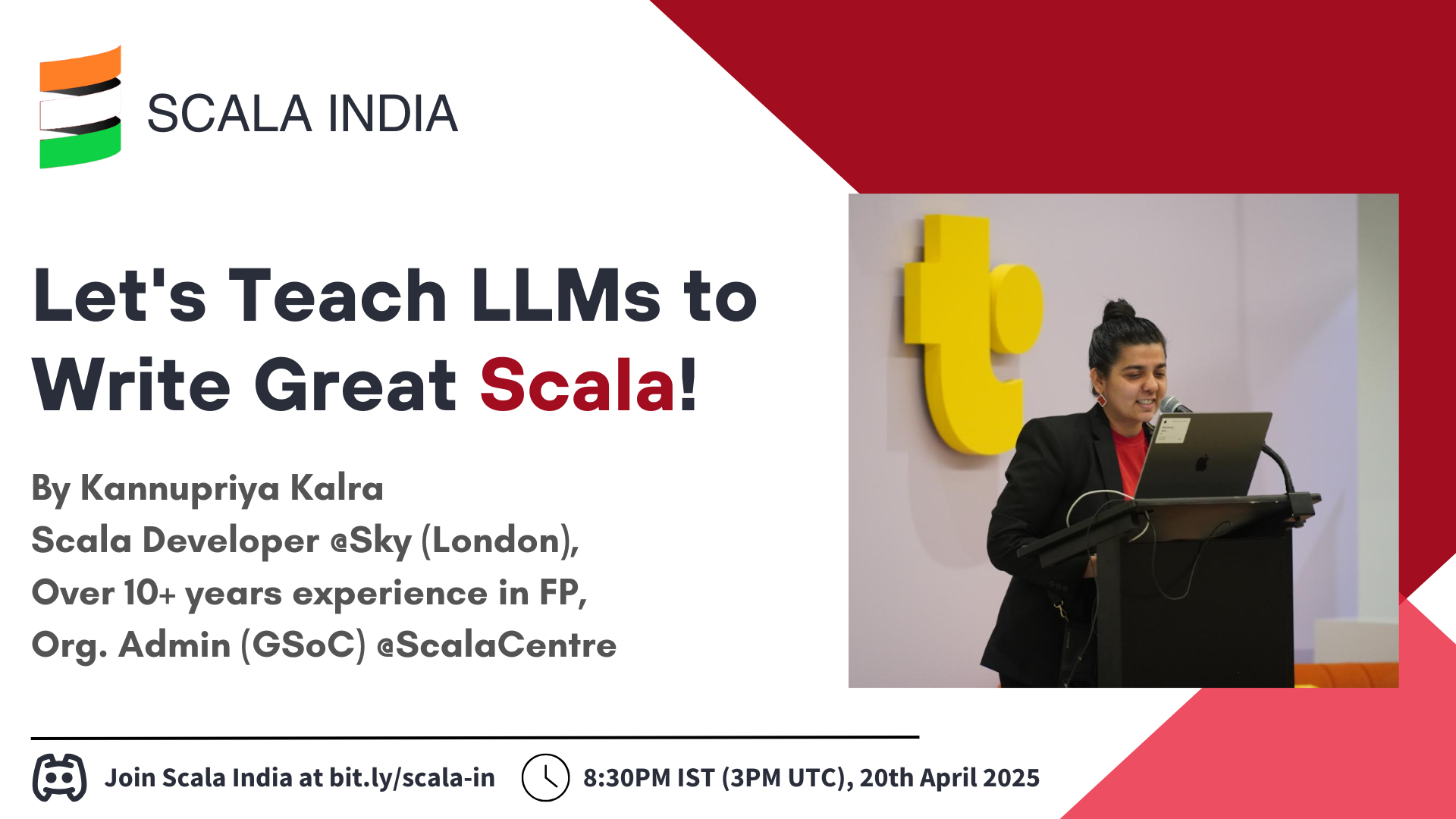 Scala India: Let's Teach LLMs to Write Great Scala! (updated from February 2025)